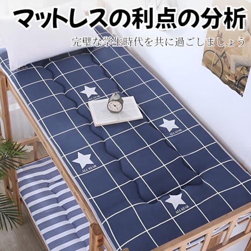 [Bebemax]ごろ寝マット マットレス 低反発 折りたたみマットレス（腰の悩みから解放/体圧分散）学生ベッドパッド 寮シン畳ベッドパッド 敷布団 通気性 柔らかい 気持ち良い厚さ3cm 厚み 漫画パターン 防ダニ 菌防臭加工 カバー洗える 簡易 家庭用 学生寮 お昼寝 70×170cm/90x200cm