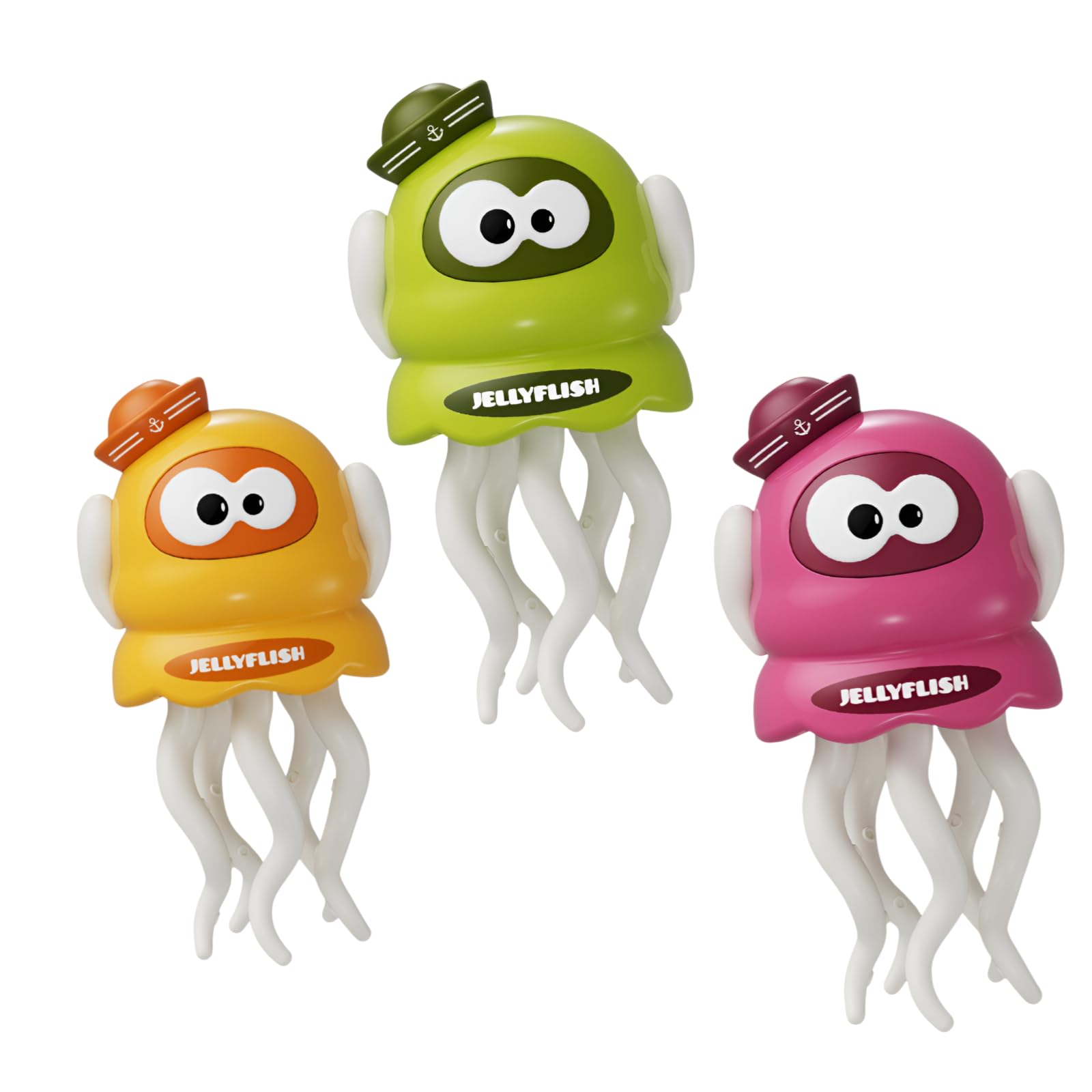 [derifu]動く おもちゃ 踊るイカ ぜんまい仕掛け ハイハイ 自動動作 子供用ゼンマイおもちゃ インタラクティブ くねくねロボット 幼児用 子供 誕生日プレゼントに 机の上 海洋生物モデル デコレーション 男女兼用 家庭 保育園用